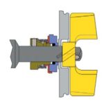 APV / SPX C Series Centrifugal Pump - Type D Seal Shaft