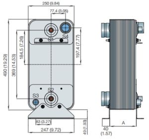 ALFA LAVAL, AC HEAT EXCHANGER, AC230EQ-ACH230EQ