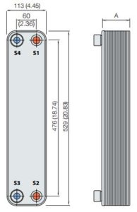 ALFA LAVAL, AC HEAT EXCHANGER, AC72-ACH72