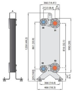 ALFA LAVAL, CB HEAT EXCHANGER, CB300AQ