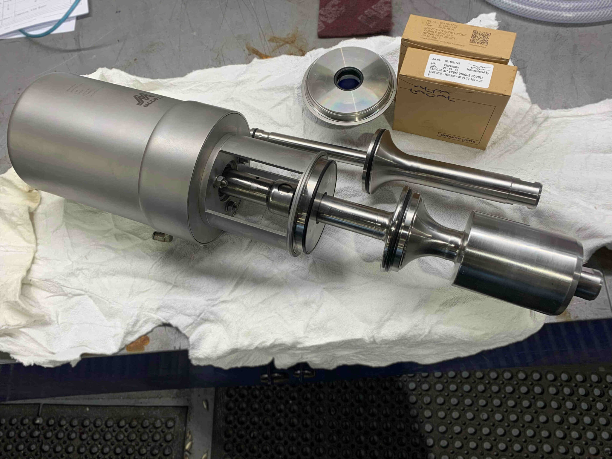 Moody Direct Training Valve Refurbishment