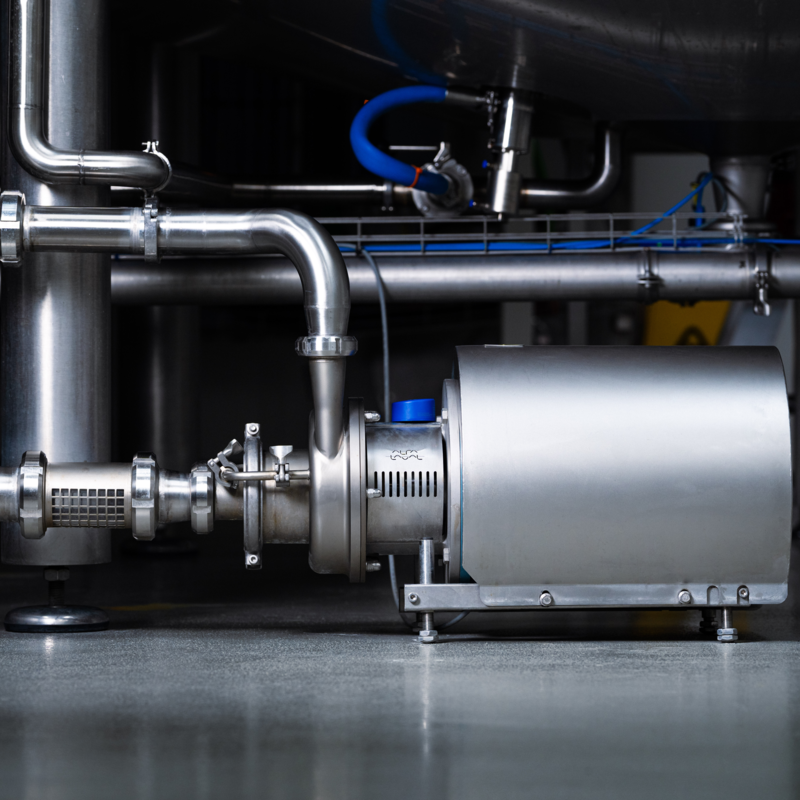 Pump Condition Monitoring - Alfa Laval Pump with Clariot VX Sensor - Moody Direct